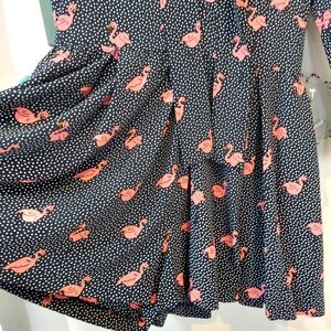 NWT ZARA Flamingo Print Romper